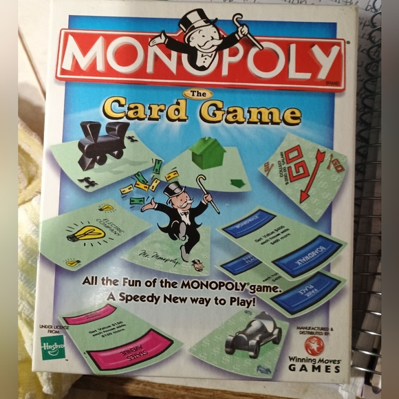 Vintage Monopoly card game - Picture 2 of 4